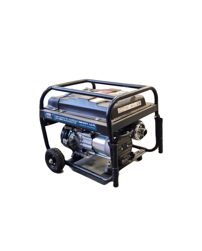 HBM Agregat Prądotwórczy 2800W, 6,5 kM, 196cm3 (benzyna)
