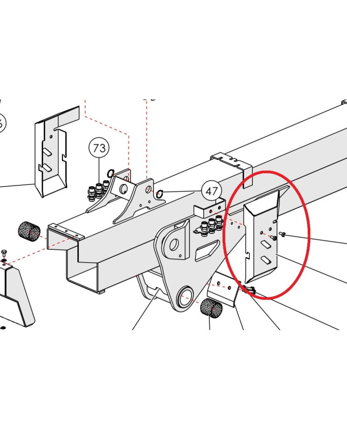 Osłona rurek hydraulicznych PALMS 7.94