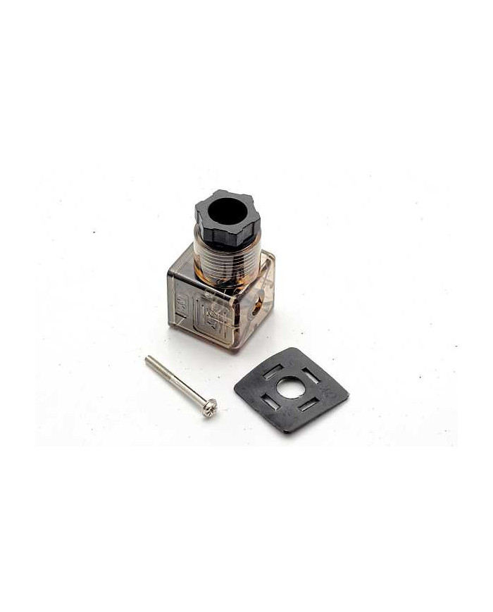 Wtyczka z LED do cewki rozdzielacza półelektrycznego 4/8 XY