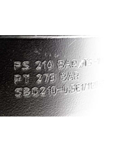 Hydroakumulator membranowy 0,5L 210 bar
