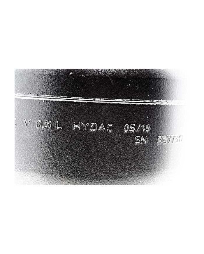Hydroakumulator membranowy 0,5L 210 bar