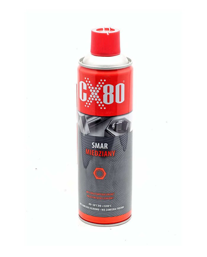 Smar miedziany CX-80 Aerozol, 500 ml