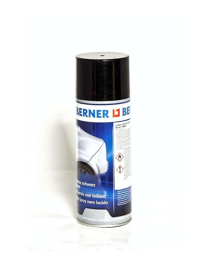 Lakier spray Berner czarny połysk