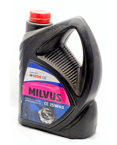 Olej silnikowy Lotos Milvus CC 15W/40, 5 litrów