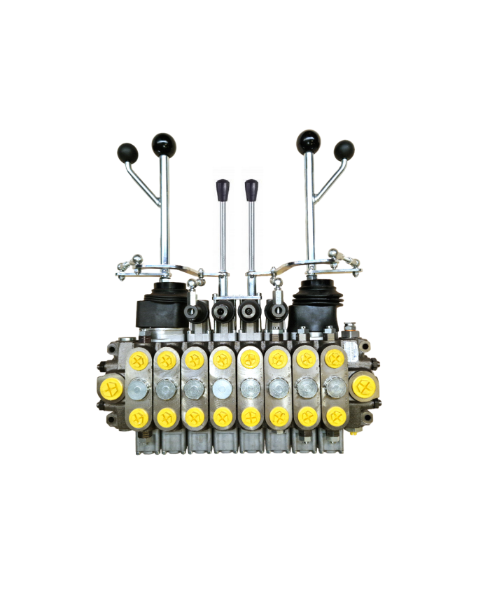 Sterowanie mechaniczne - rozdzielacz HYDROCONTROL HC-D4M (XYZ - rogacz) plus dźwignie