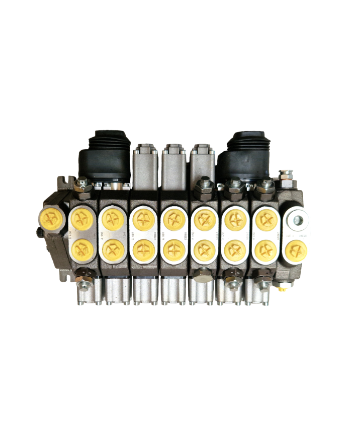 Rozdzielacz HYDROCONTROL HC-D3M/7 (mechaniczny XYZ, 7 sekcji, 60 l)