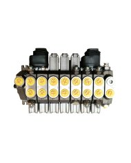 Rozdzielacz HYDROCONTROL HC-D3M/7 (mechaniczny XYZ, 7 sekcji, 60 l)
