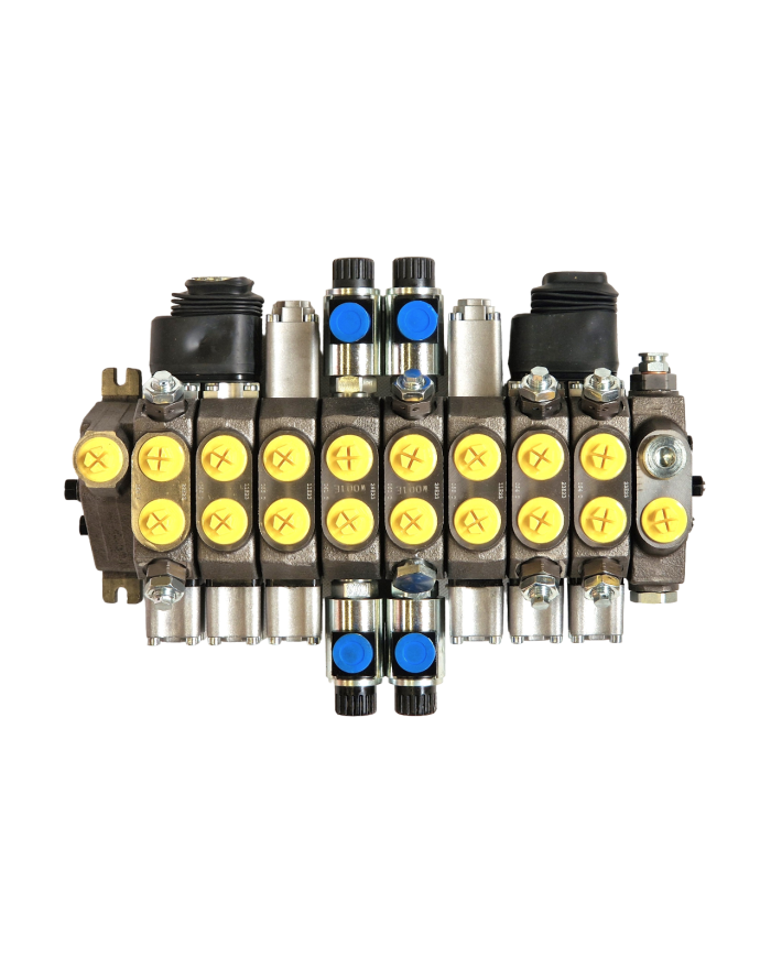 Rozdzielacz półelektryczny HYDROCONTROL, 60 litrów, 4/8 XY