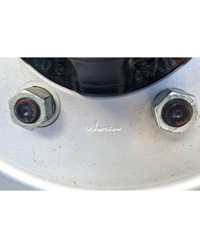Obręcz / felga wzmocniona 16,00x17 do przyczep leśnych, 6 szpilek