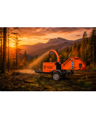 Wynajem Rębak Timberwolf TW230HBD – diesel, 25KM 450 zł netto / doba Najem