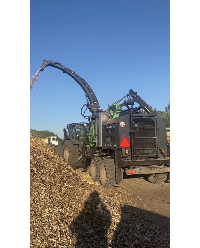 Heizohack 10-500K - rębak bębnowy CAT C9.3B, 2023, 400 mth