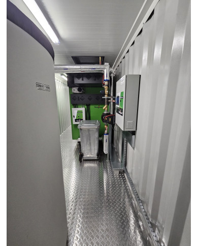 kotłownia na biomasę RA 500P 40HC – moc do 499 kW, klasa 5