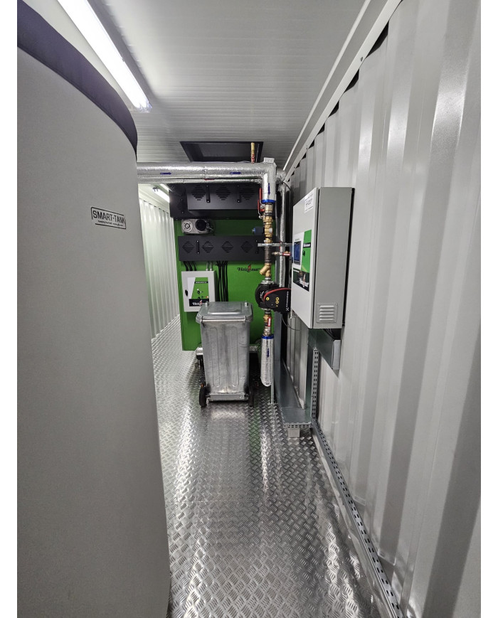 kotłownia na biomasę RA 500P 40HC – moc do 499 kW, klasa 5