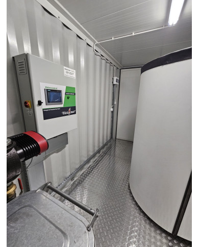 kotłownia na biomasę RA 500P 40HC – moc do 499 kW, klasa 5