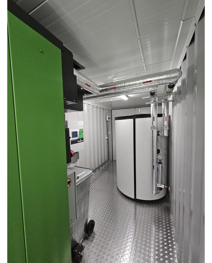 kotłownia na biomasę RA 500P 40HC – moc do 499 kW, klasa 5