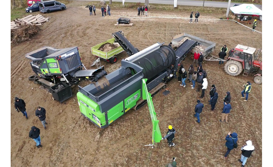 Pokaz maszyn Terex Green-Tec